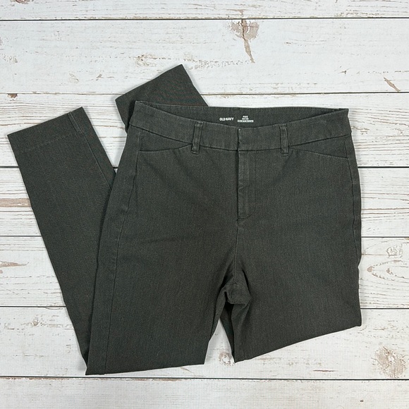 Old Navy Pants - Old Navy Charcoal Pixie Pants, Sz 6